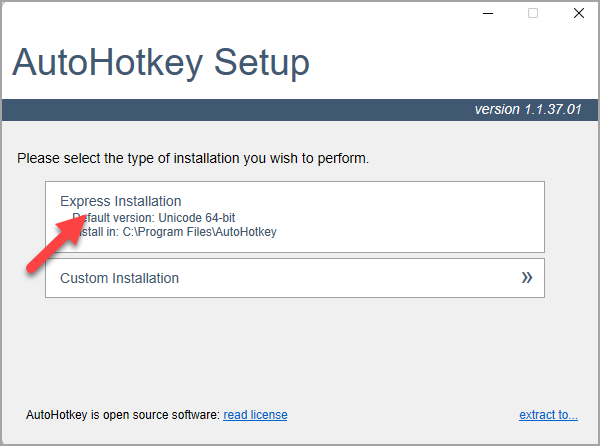 AutoHotkey Setup1